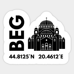 Beograd Sticker